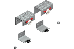 PS48 beslag voordeur 18mm