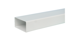 Vlakkanaal d.100 eco l.1000mm wit