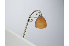 Alto set 3 x Led bronze/verre blanc 2,8w 12V 3000K + convertisseur