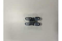 Charnière invisible 60.4x12.7mm nickel brossé 