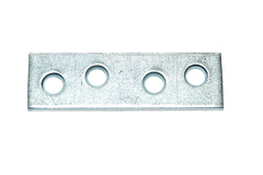 Verbindingsplaat 75mm ijzer verzinkt