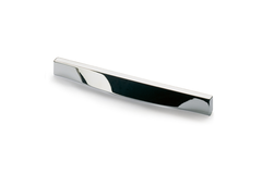 Poignée Forli, entraxe de perçages 160 / 192 mm, L 204 mm, B 18 mm, H 16 mm, chromé brillant