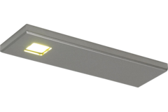 D'lau Led rectangulaire sous-encastré 3W 3200K look inox touch 10w avec dimmertransfo