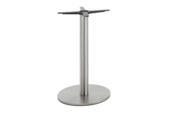 Pietement inox d.450mm h.730mm  