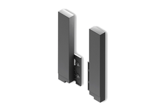 Nova Pro Scala rugwh. h186 grafiet voor syphonlade