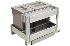 Élément coulissant new line 480x349x356mm c40 avec poubelles