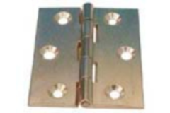 Paumelle 35x30mm laiton