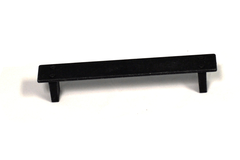 Greep bench ba 128mm zwart mat ijzerkleur