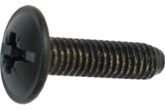 Vis douille connection M4 x 15mm, noir