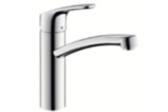 Hansgrohe Focus E2 keukenmengkraan RVS look