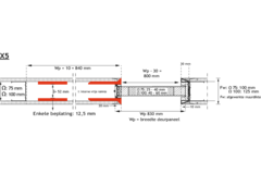 Xinnix X5/kit 1030X2315MS75 avec Soft Brake 80kg
