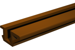 Pico rail 17884 marron/3 mètres  