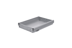 Tiroir standard - Systema Top 2000, 370 x 514, aspect aluminium