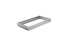 Hangmapregisterframes Systema Top 2000, 1136 x 517 mm, Aluminiumkleurig