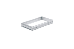 Cadre à dossiers suspendus à largeur réglable en continu Systema Top 2000, 1032 - 1204, aspect aluminium