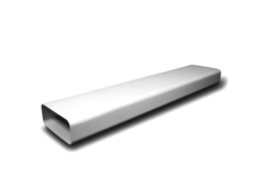 Conduit plat 1000 mm (89x222x1000 mm)  