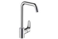 Hansgrohe Focus mitig.evier piv.acier effet  
