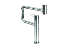 Pivot mélangeur monotrou chrome  