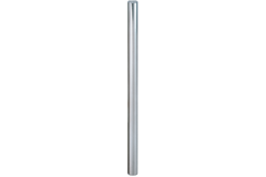 Tringles diam.8mm nickelées 2m 