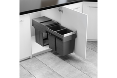 Hailo tandem 2x13l anthracite 