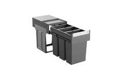 Hailo tandem 3x8l anthracite 