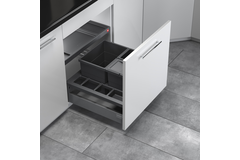 Hailo separato c.60cm 18+2x8l anthracite 