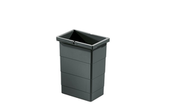 Hailo allegro seau 6,5l h.220mm anthracite 