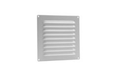 Grille de ventilation 200x200 mm blanc  