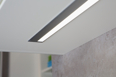 LD8010 ef led inbouwprofiel 334mm 3000°k 6W 230V
