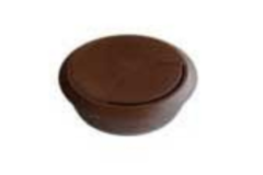 Kabelset 2-delig 60mm bruin
