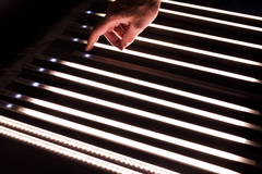 Meccano senseur touch strip led 8mm 12/24v  