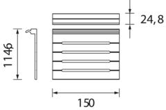 Mec Sign zeephouder