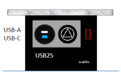 S-box mini chameleon nl-d-l (1 st+usb a/c 25w )