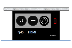 S-box chameleon nl-d-l  (1 prises + rj45 + hdmi)  