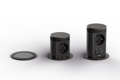 Elevator 2 zwart mat d-l-nl 1 st+usb charger  C/C