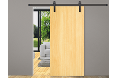 Casa set coulissant acier noir 100kg l.2300mm pour largeur de porte 1010-1200mm