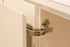 Scharnier-set Monoflat Lin-X450 vernikkeld