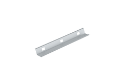  Goulotte de câbles fixée, argent