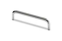 Greep Avenio, boorafstand 128, L 136 mm, H 32 mm, ø 8 mm, glans verchroomd