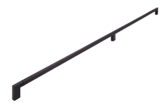 Greep ba 2x368mm L 750mm alu gerib maT-zwart