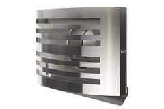 Paneir alfa jalousie inox/inox d.125mm 