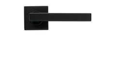 Deurkruk Pro kubic shape 16mm zwart r+no key