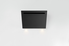Novy Vision 75 cm zwartglas wanddampkap recircul