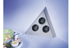 Energiebox rvs 3st 200x150mm b-fdriehoek driehoek