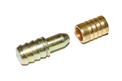 Tourillons de table 10mm+ douille cuivre 