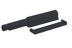 Touche-lach reglable grand aimant noir 40mm 