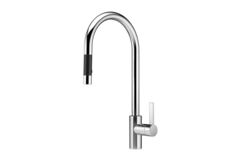 Tara ultra mitigeur monocomm. platine mat douchette extr.