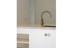 Rond 2.0 - multifit prise b-f bronze clair/blanc 
