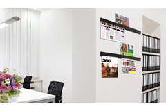 Stas papergrip wit structuur 50 cm