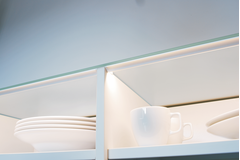 45° ledstrip k 50 / warm wit 3200K462mm +magneetschakelaar